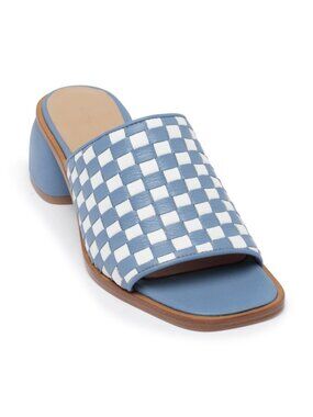 Paloma Wool Chess Sandal Blue/White Size 8